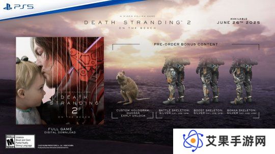 《死亡搁浅2》全新预告 6月26日在PS5上推出
