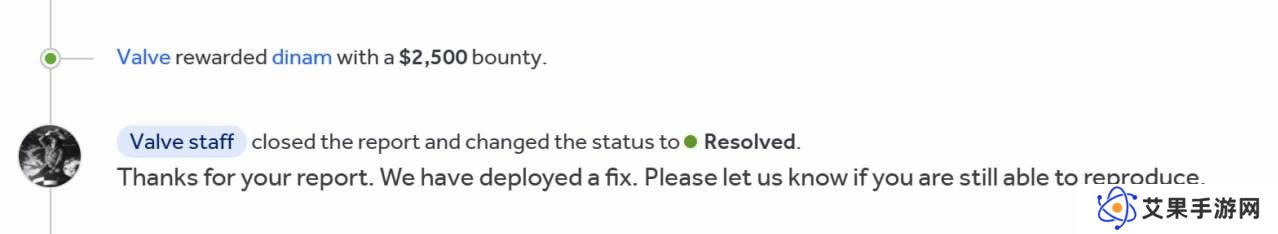 OD：V社支付了2500美元用于修复Steam BUG