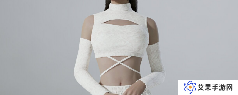 《inZOI》镂空印花吊带衫短裙服装分享