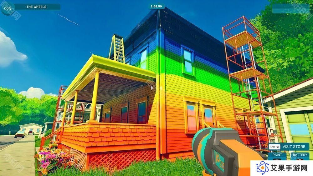 模拟新作《喷漆模拟（Spray Paint Simulator）》2月13日释出新试玩版 将旧物漆上崭新的颜色！